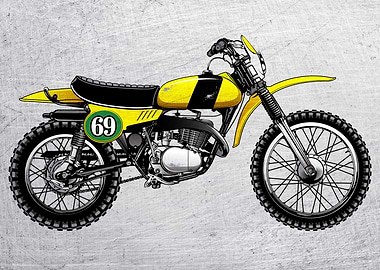 Motorbike Wall Poster 36