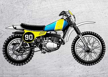 Motorbike Wall Poster 37