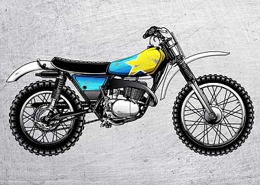 Motorbike Wall Poster 35