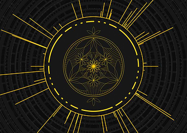 Yellow Gold Magic Seal