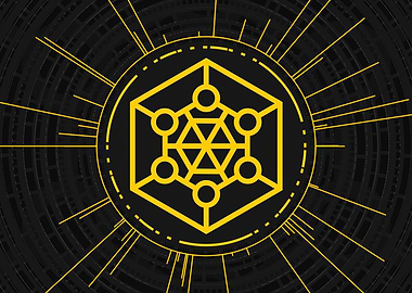 Yellow Gold Magic Glyph