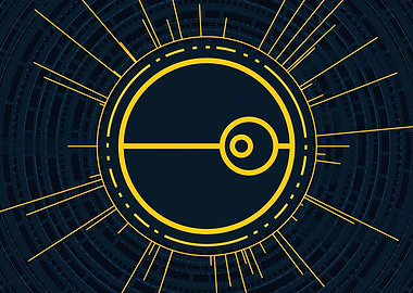 Yellow Gold Magic Circle