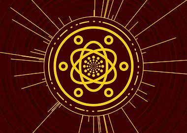 Yellow Glyph Mandala Rune