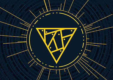 Gold Glyph Mandala Rune