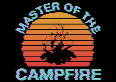 Campfire Camper Vaporwave