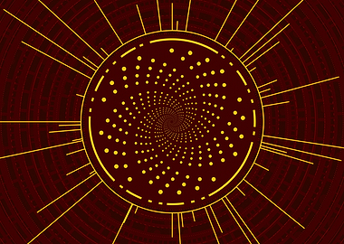 Yellow Gold Magic Glyph