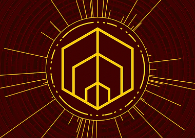 Gold Glyph Mandala Rune