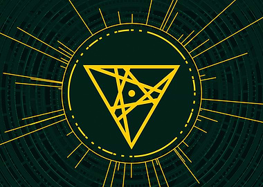 Yellow Glyph Mandala Rune