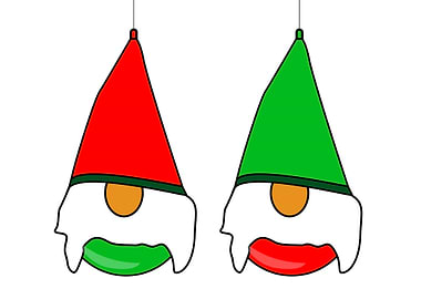 Gnome Christmas Bauble