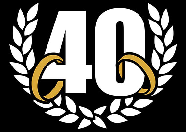 40 years 40th wedding anni