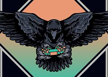 Black Crow Raven Gamer