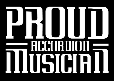 Proud Accordion Musician