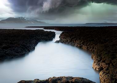 Meandering waterways