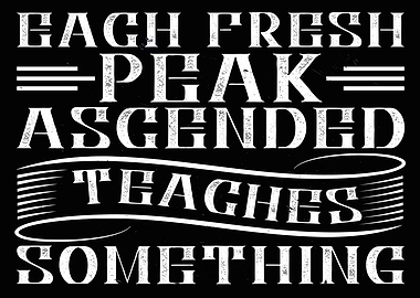 Hiking Poster Displate