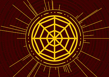 Yellow Gold Magic Glyph