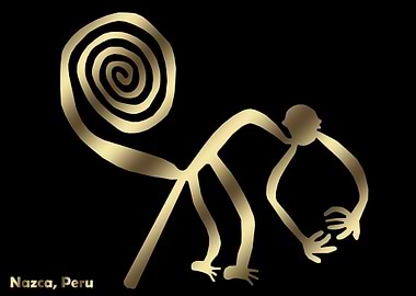 MONKEY NAZCA LINE