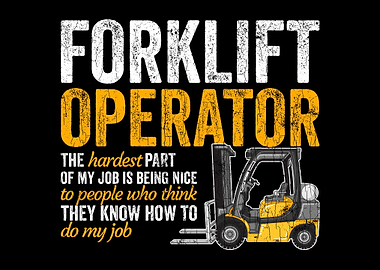 Forklift Operator Apparel