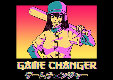 Anime Girl Baseball
