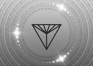 Grey Sacred Geometry Glyph