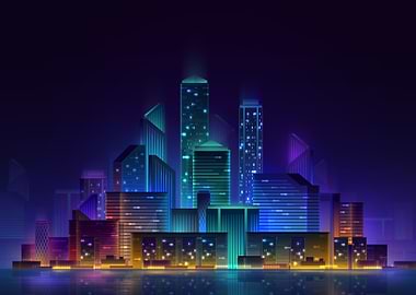Night cityscape