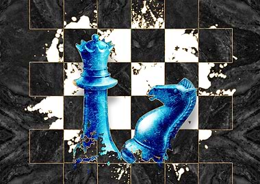 Chess Abstract Art
