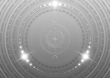 Black and White Geometric