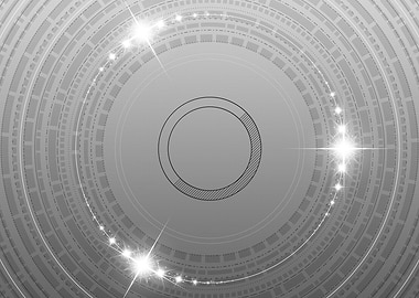 Black and White Glyph Rune