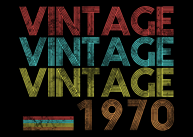 1970 Vintage Birthday