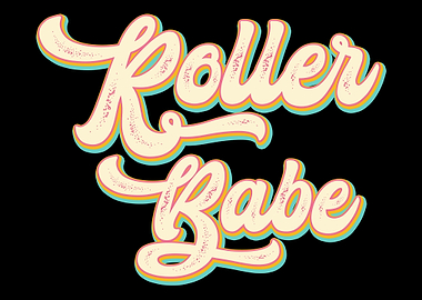 Roller Skating Skater Girl