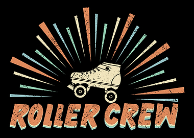 Roller Skating Skater Girl
