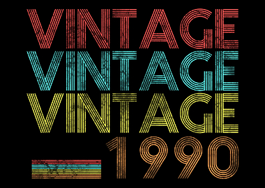 1990 Vintage Birthday