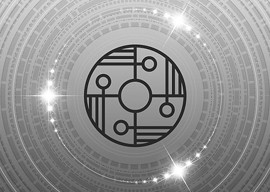 Black and White Geometric