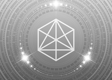 Gray Glyph Mandala Rune