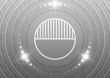 Black and White Geometric