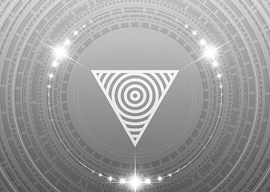 Black and White Glyph Rune