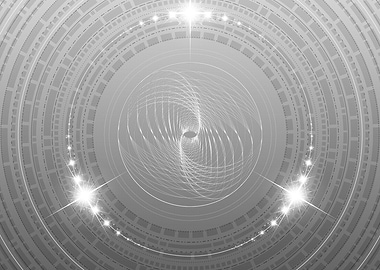 Black and White Geometric