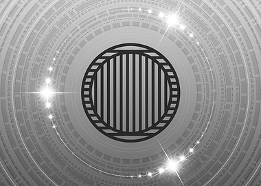 Black and White Geometric