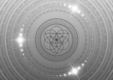 Black and White Geometric