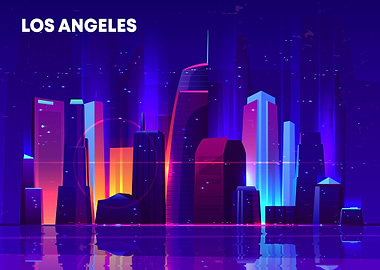 Los angeles skyline