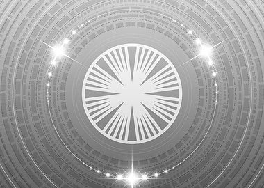 Black and White Glyph Rune