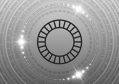 Black and White Geometric