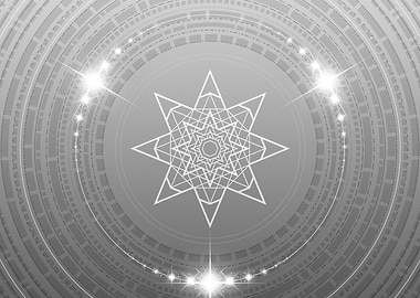 Black and White Geometric