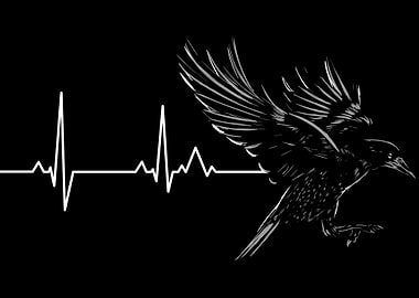 Raven Crow Heartbeat