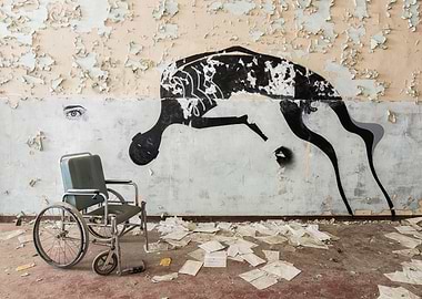 Ghost And The Wheelchair