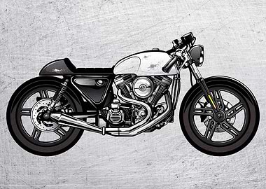 Motorbike Wall Poster 56