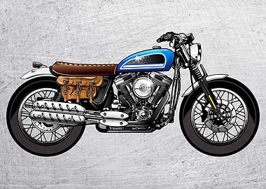 Motorbike Wall Poster 51