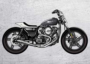 Motorbike Wall Poster 39