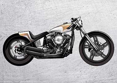 Motorbike Wall Poster 63