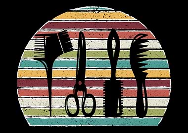 Retro Hairdresser Vintage