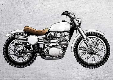 Motorbike Wall Poster 65